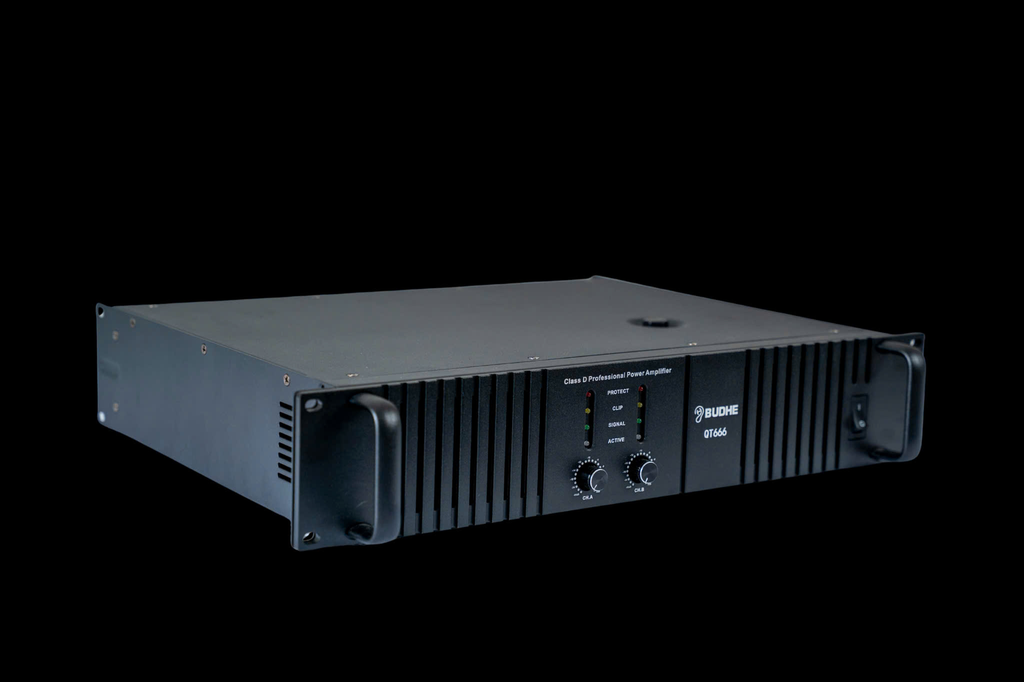 Cục đẩy công suất mạch class TD Model QT 888 -BUDHE-800w x2 kênh