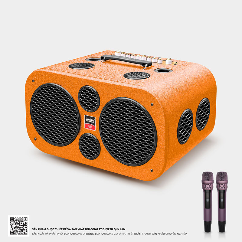 Loa xách tay Lovina L8622 bass 20cm đôi