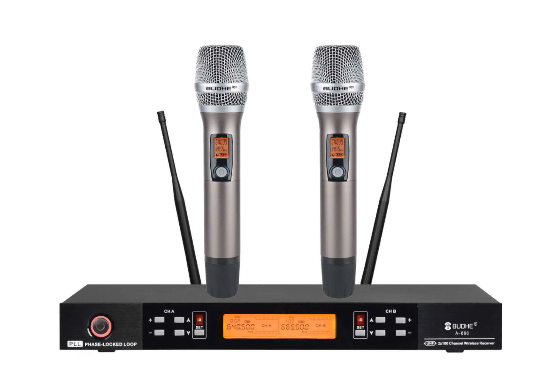 Micro BUDHE -A 888 dùng cho dàn karaoke gia đình lắp phòng hát kinh doanh